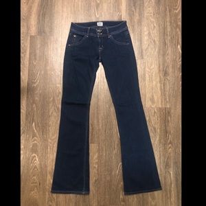 Hudson dark wash boot cut jeans size 26